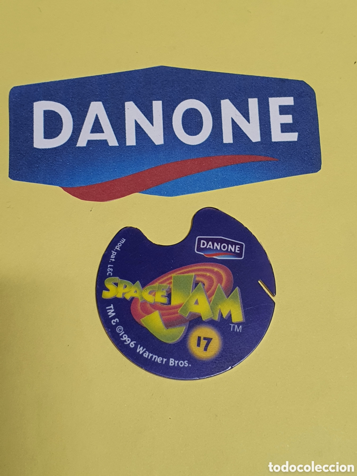 Coleccionismo cromos antiguos: Tazo Danone space Jam n &deg; 17 - Foto 2