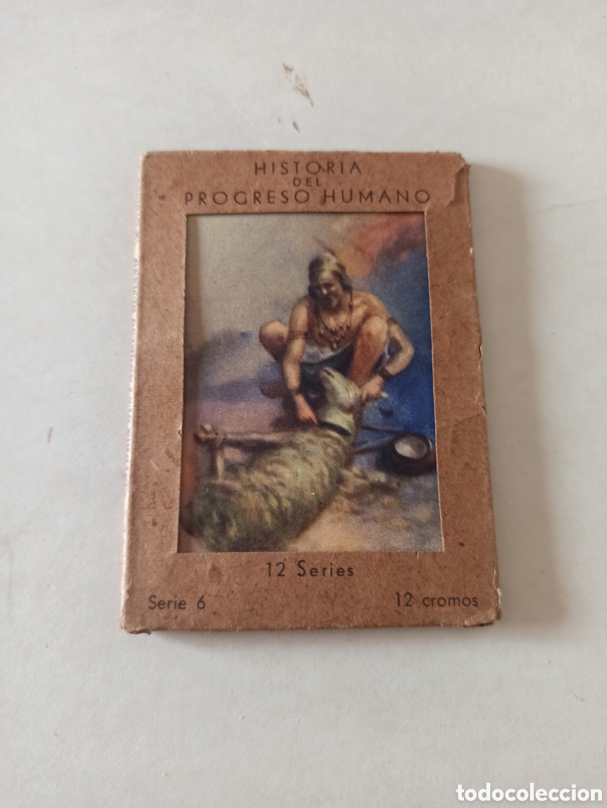 Coleccionismo cromos antiguos: Colecci&oacute;n de Cromos Historia del Progreso Humano - Foto 1
