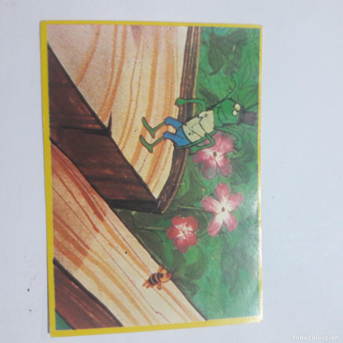 Coleccionismo cromos antiguos: Cromo Danone Abeja Maya n 42 - Foto 1