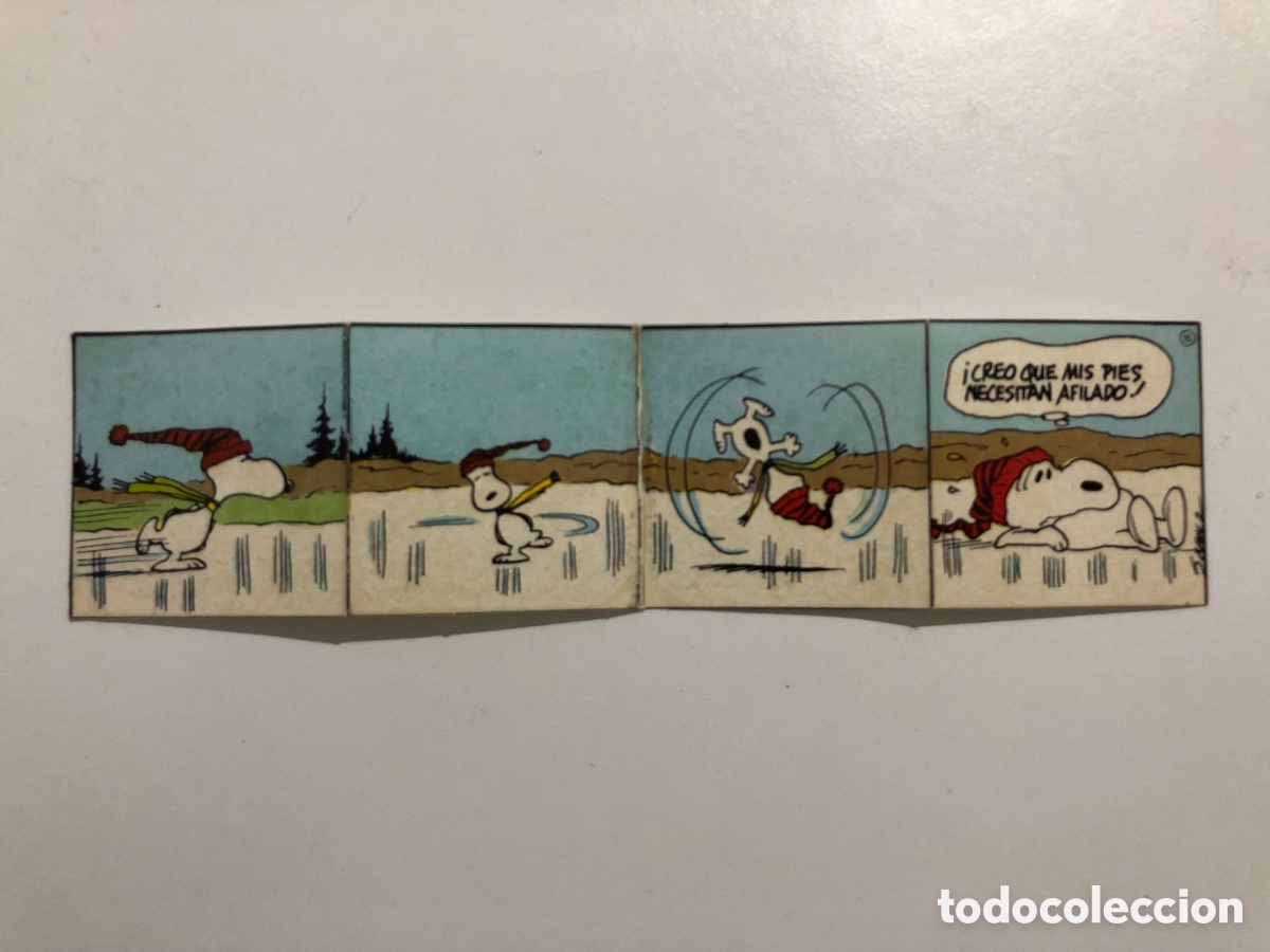 Coleccionismo cromos antiguos: 2 cromos pegatinas Schulz - Foto 2
