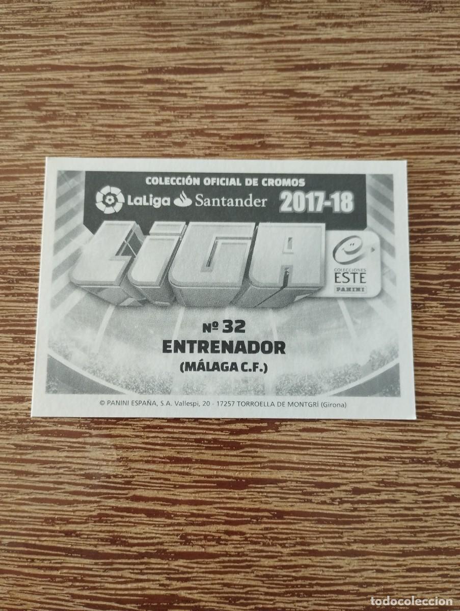 Coleccionismo cromos antiguos: Cromo N&deg; 32 Michel - Sin Pegar - Malaga - 17 - 18 - Ediciones Este - 2017 - 2018 - Foto 2