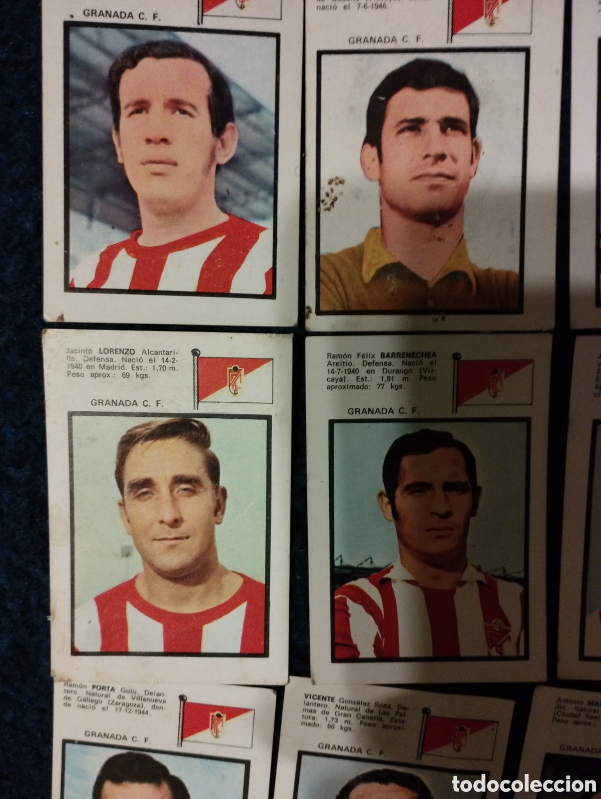 Coleccionismo cromos antiguos: 14 cromos del Granada del a&ntilde;o 1971 - Foto 2