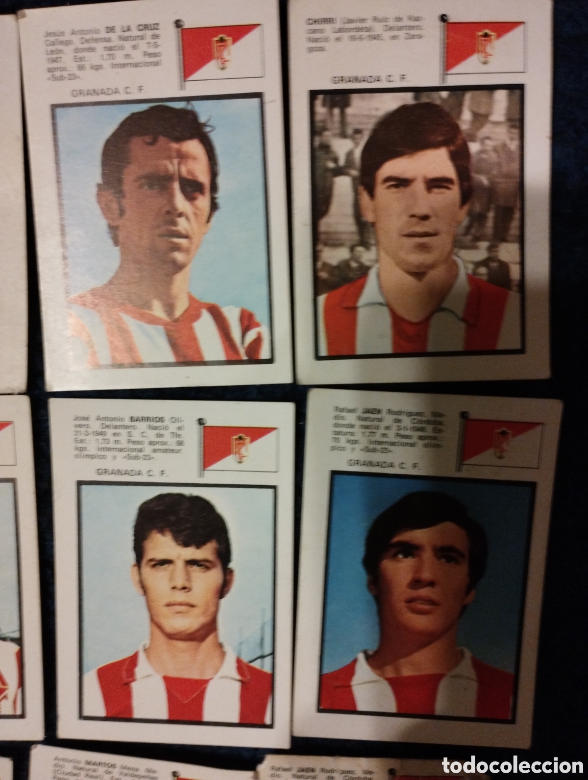 Coleccionismo cromos antiguos: 14 cromos del Granada del a&ntilde;o 1971 - Foto 3