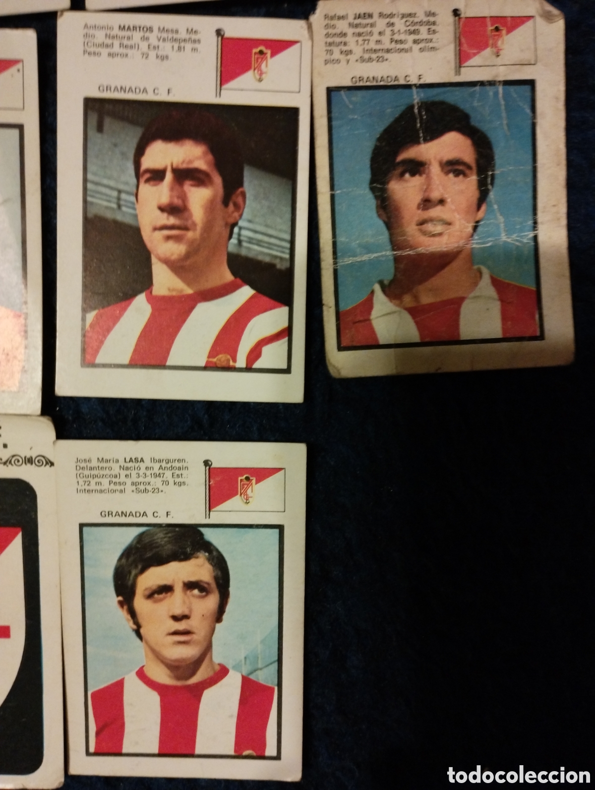 Coleccionismo cromos antiguos: 14 cromos del Granada del a&ntilde;o 1971 - Foto 5