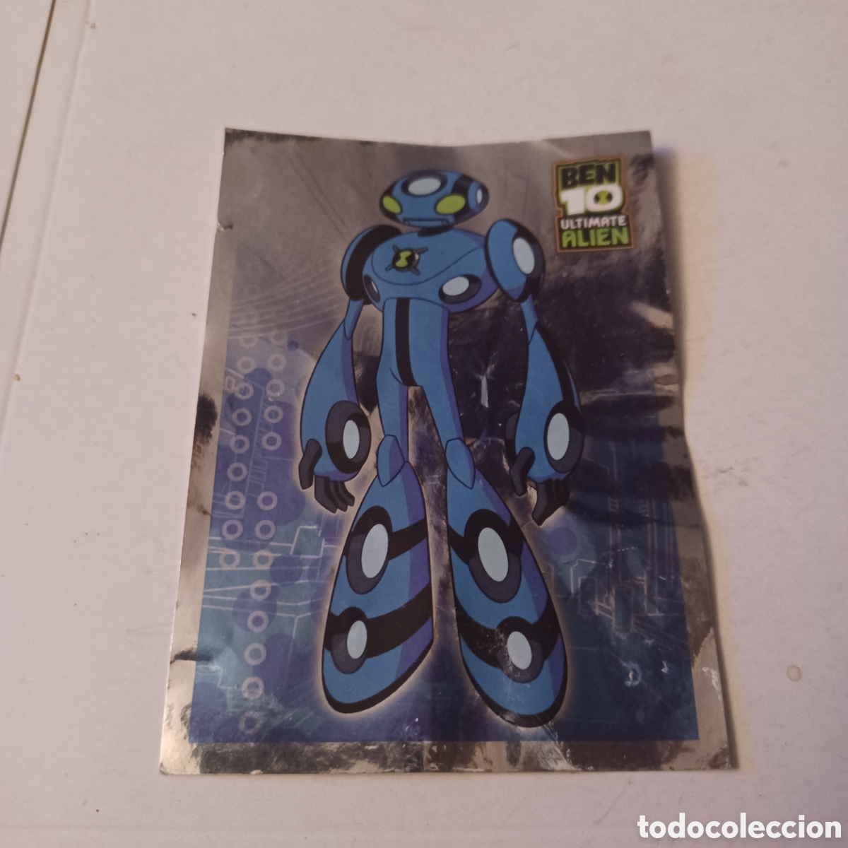 Coleccionismo Cromos antiguos: Cromo adhesivo Ben 10 Ultimate Al&iacute;en N&deg; 109 Topps stickers