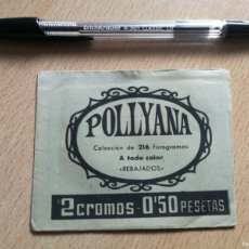 Coleccionismo Cromos antiguos: POLLYANA - SOBRE DE CROMOS SIN ABRIR. CHOCOLATES BATANGA. Lote 402482449