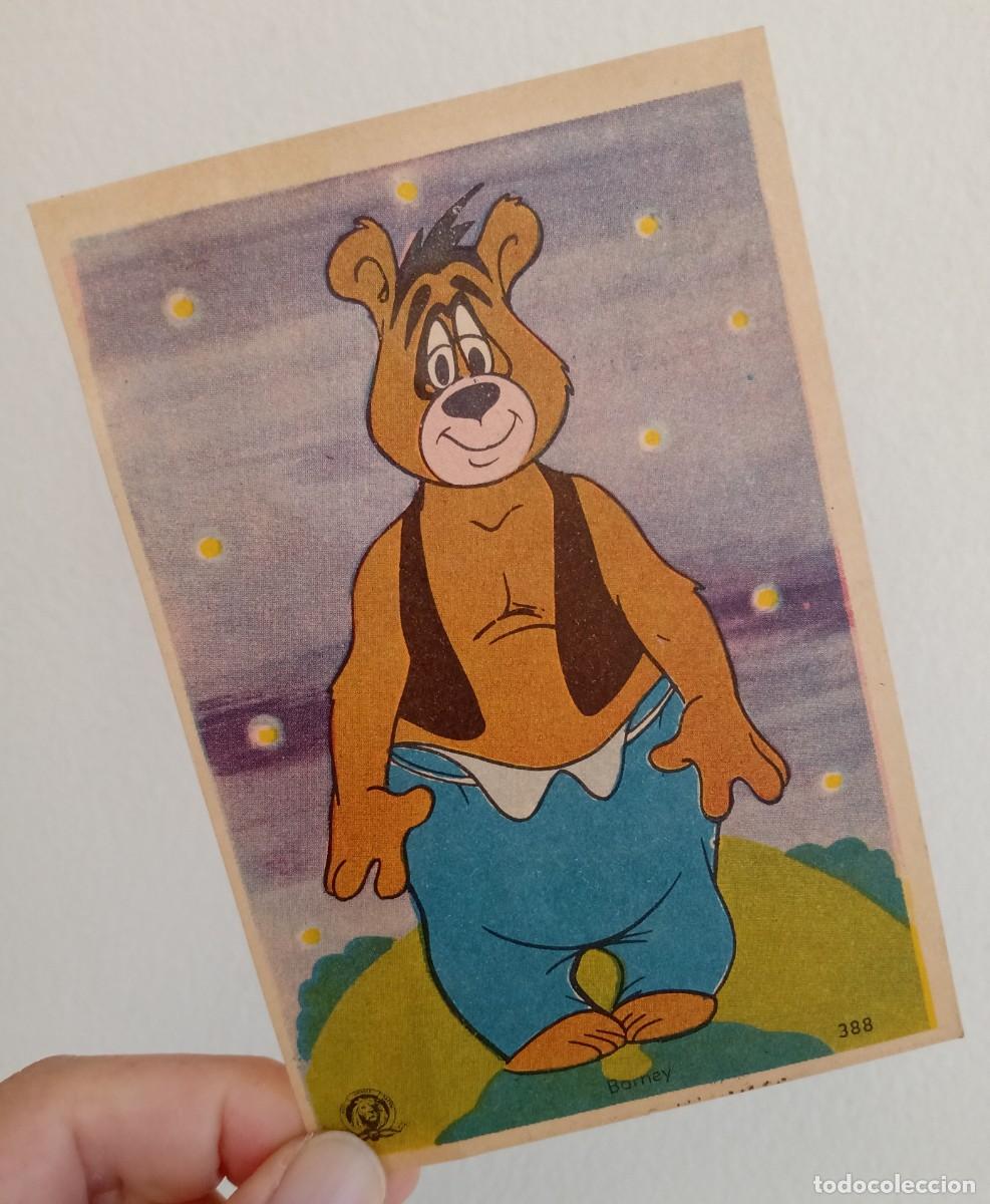 Coleccionismo Cromos antiguos: Barney Bear Tom and Jerry Cromo Antiguo
