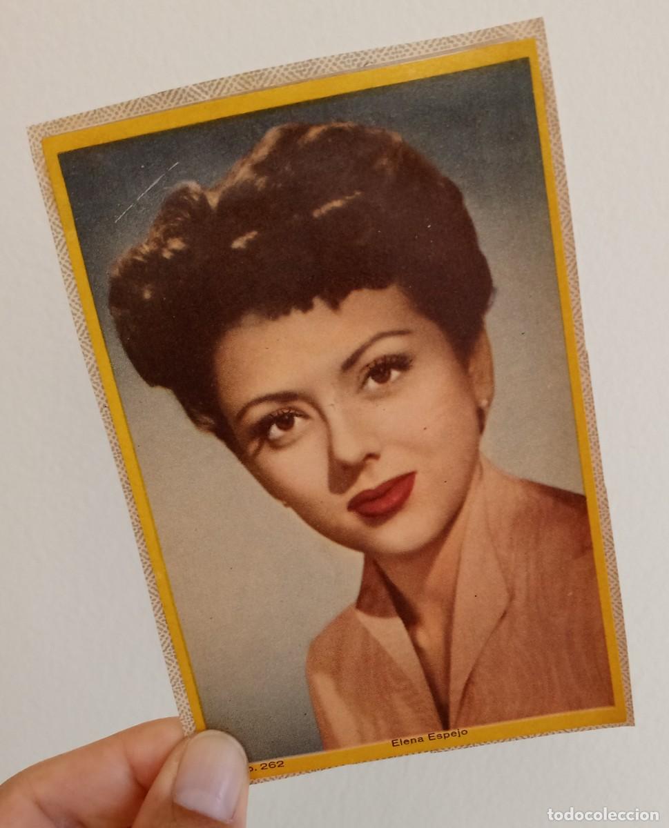 Coleccionismo cromos antiguos: Elena Espejo Cromo Vintage