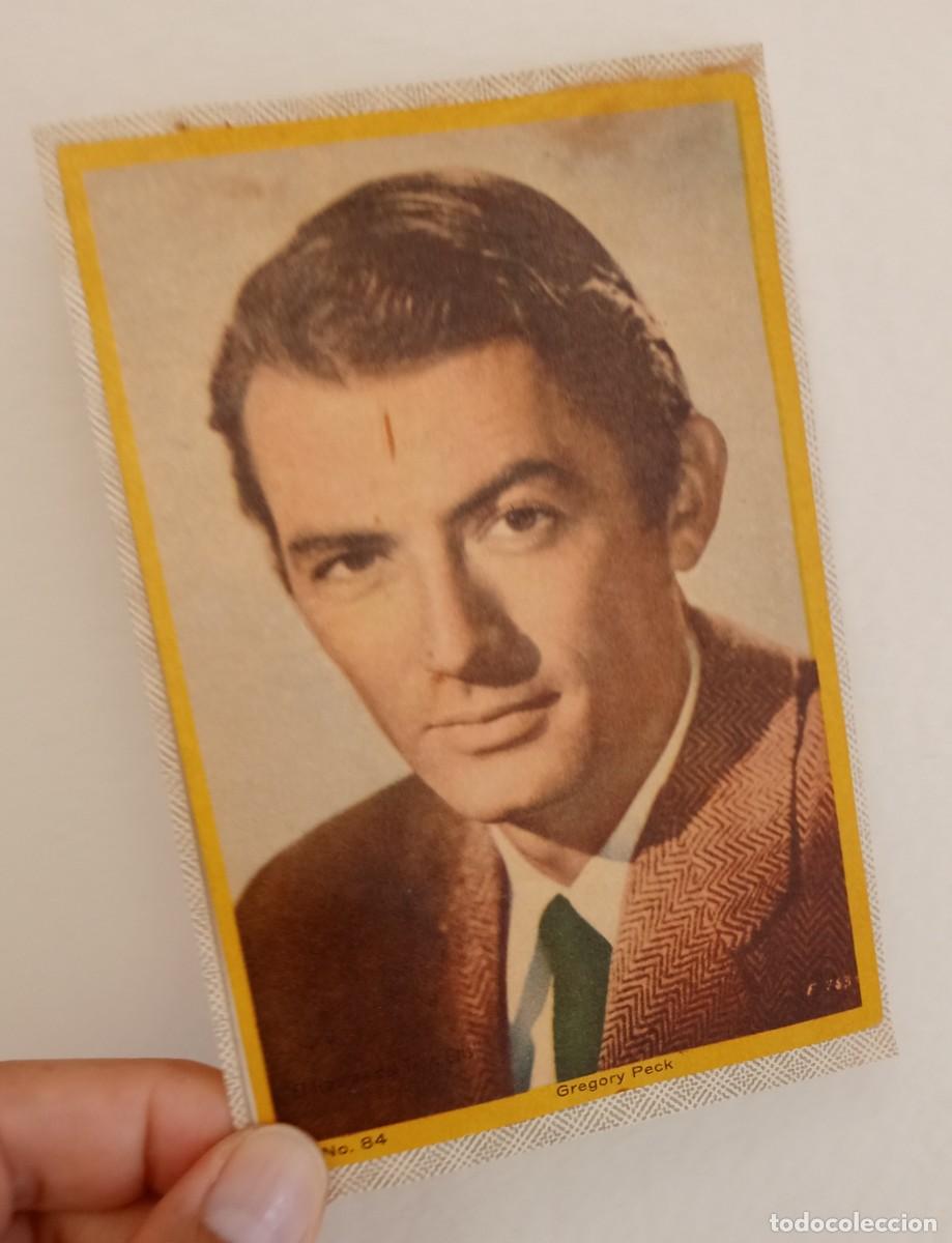 Coleccionismo cromos antiguos: Gregory Peck Cromo Vintage - Foto 1