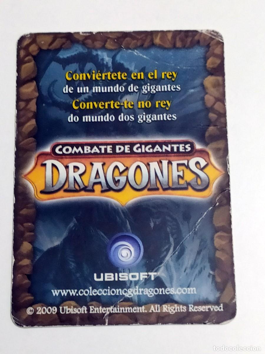Coleccionismo cromos antiguos: CROMO DRAGONES - Enmu - Foto 2