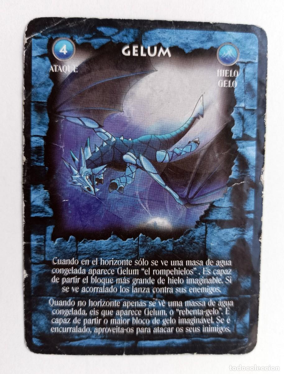 Coleccionismo cromos antiguos: CROMO DRAGONES - Gelum - Foto 1