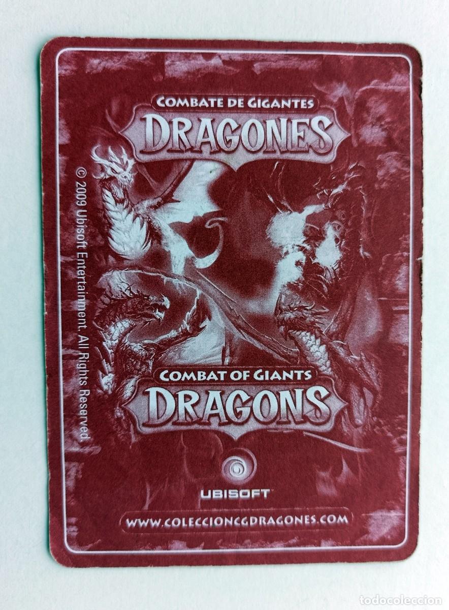 Coleccionismo cromos antiguos: CROMO DRAGONES - Gelum - Foto 2