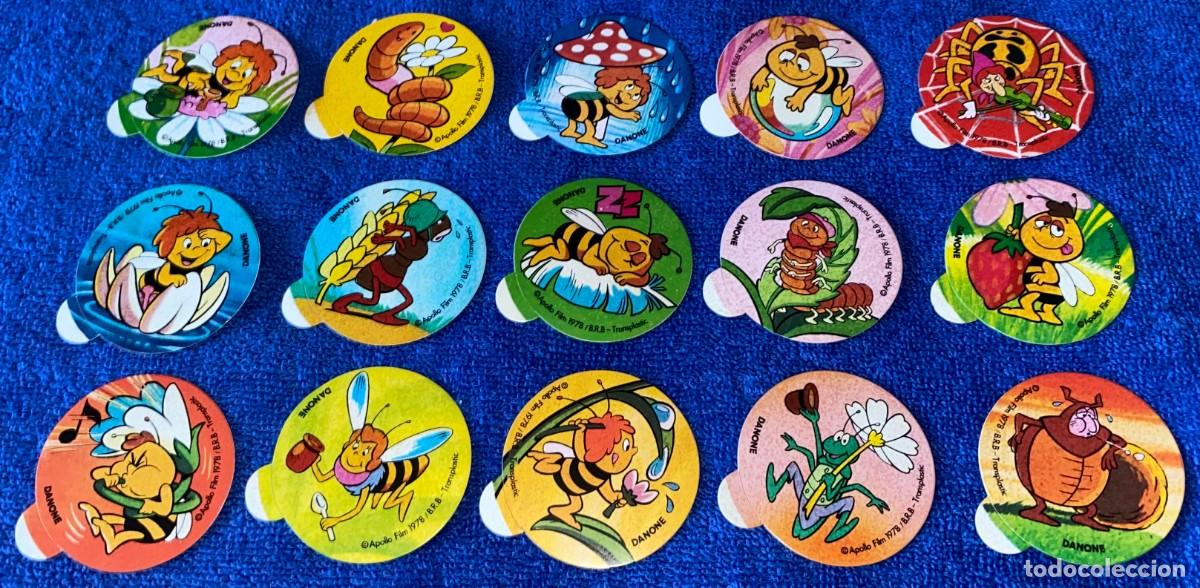Coleccionismo cromos antiguos: La abeja Maya - Danone (1978) &iexcl;Impecables! - Foto 1