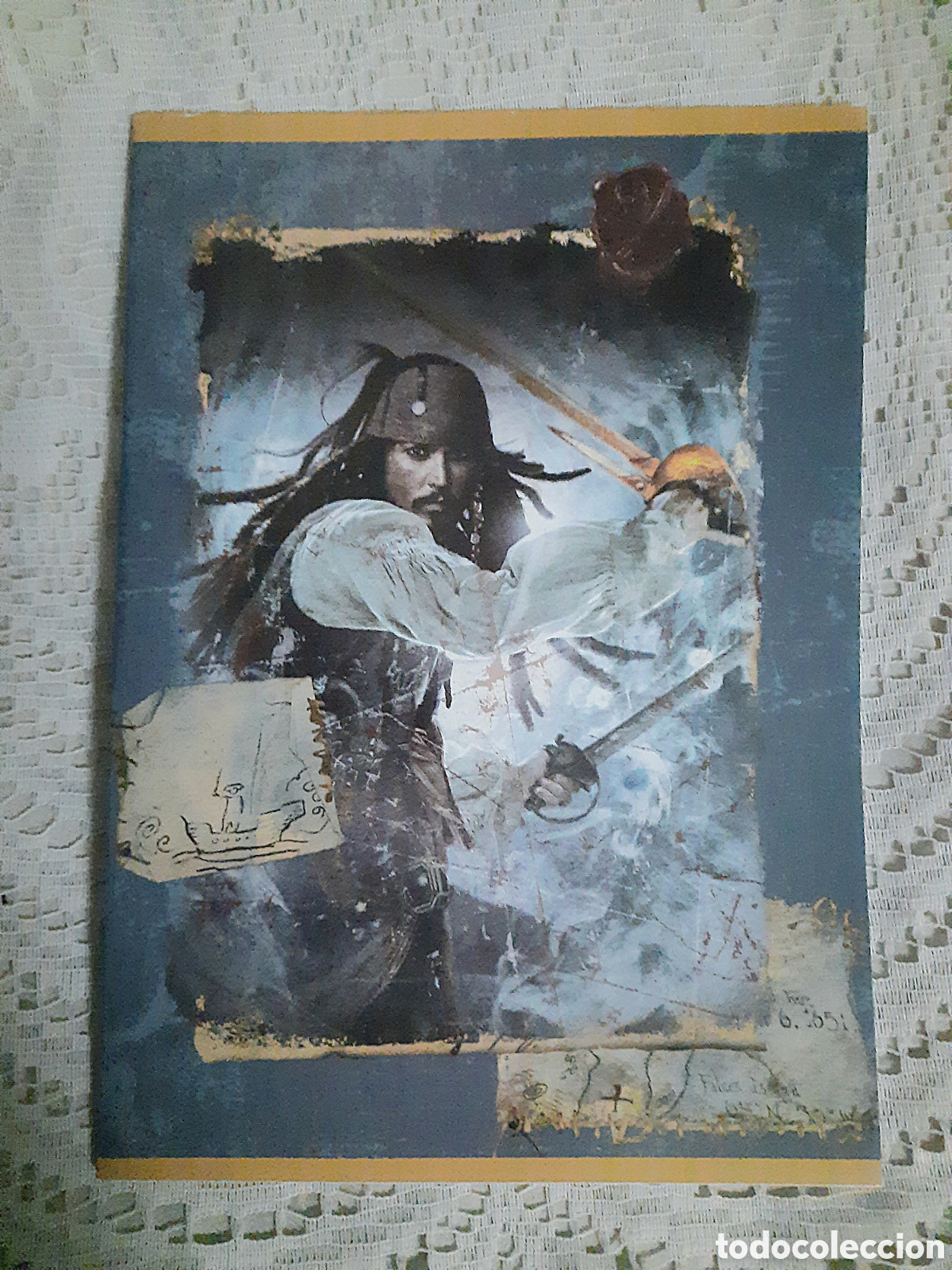 Coleccionismo cromos antiguos: Libreta Piratas Del Caribe - Foto 1