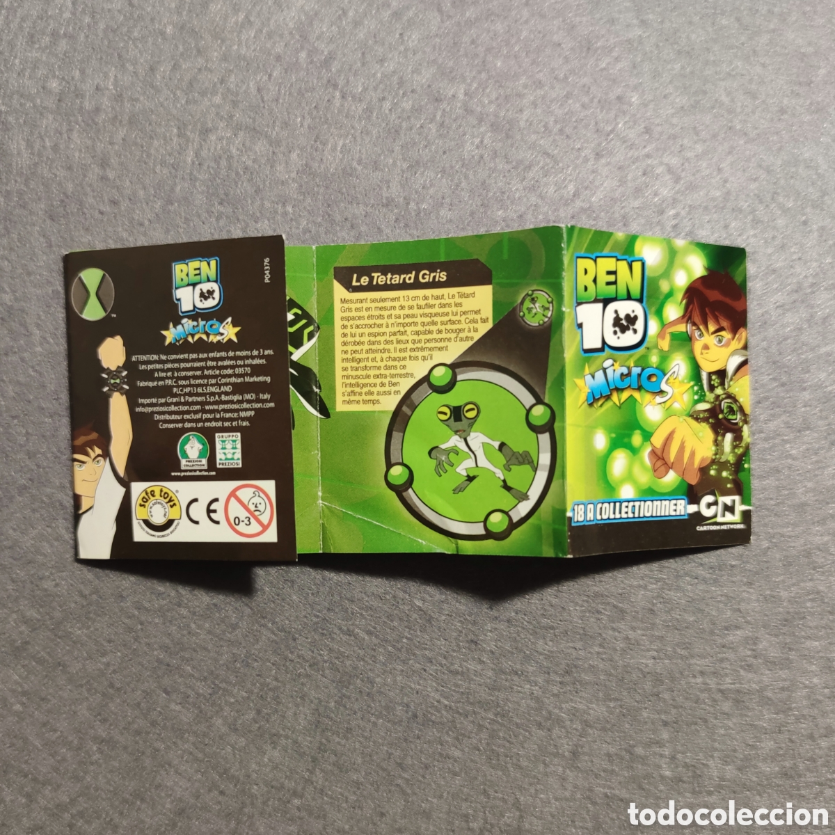 Coleccionismo cromos antiguos: BEN 10 MICROS WORLD cat&aacute;logo - Foto 2
