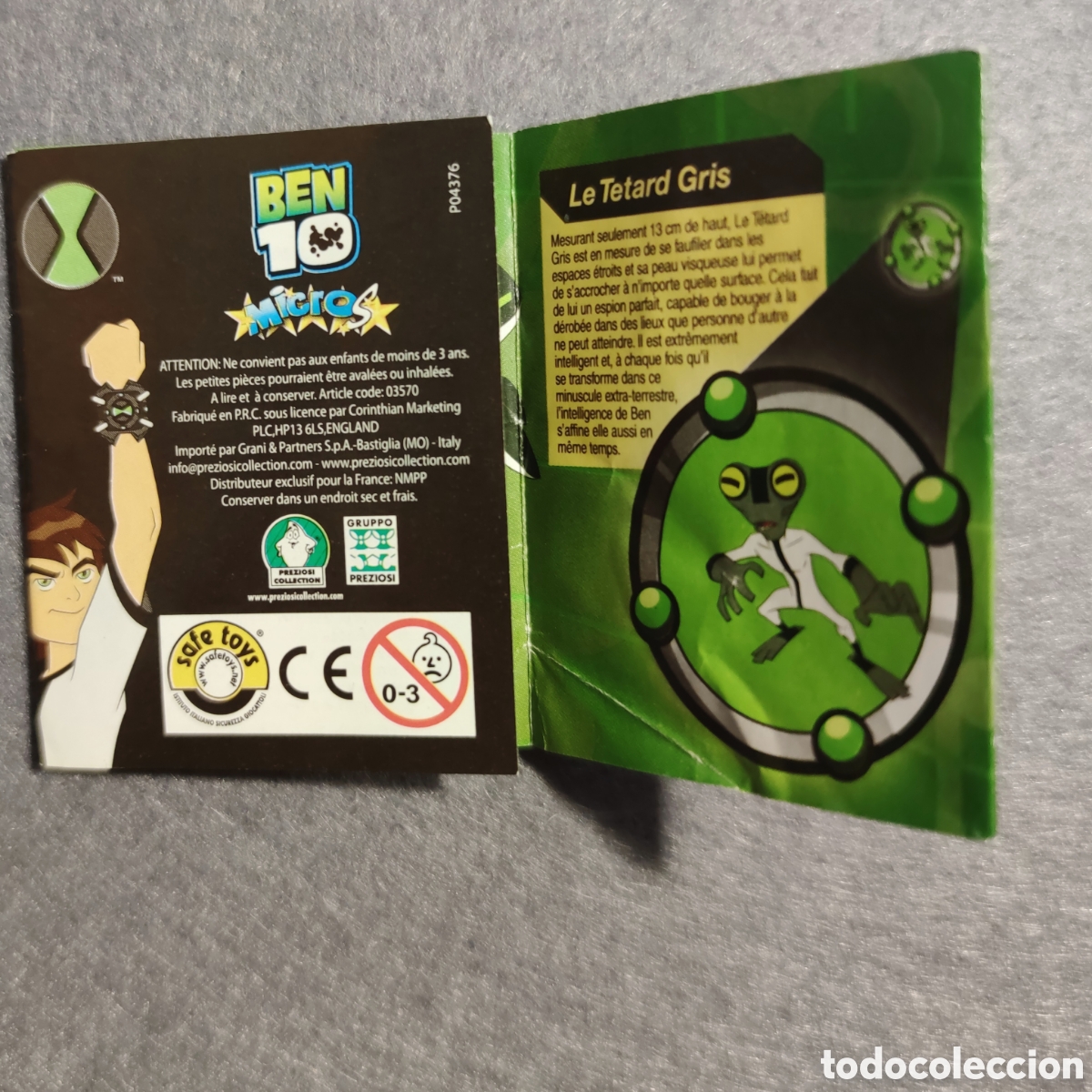 Coleccionismo cromos antiguos: BEN 10 MICROS WORLD cat&aacute;logo - Foto 3