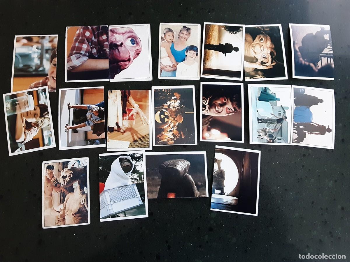 Coleccionismo cromos antiguos: Lote de 18 cromos E.T. el extra-terrestre, SIN PEGAR - Foto 1