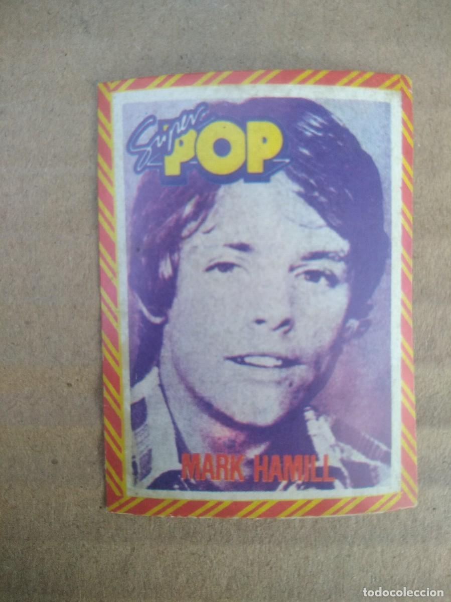 Coleccionismo Cromos antiguos: Antigua Pegatina- cromo Revista Super Pop Mark no tiene la trasera, esta despegada