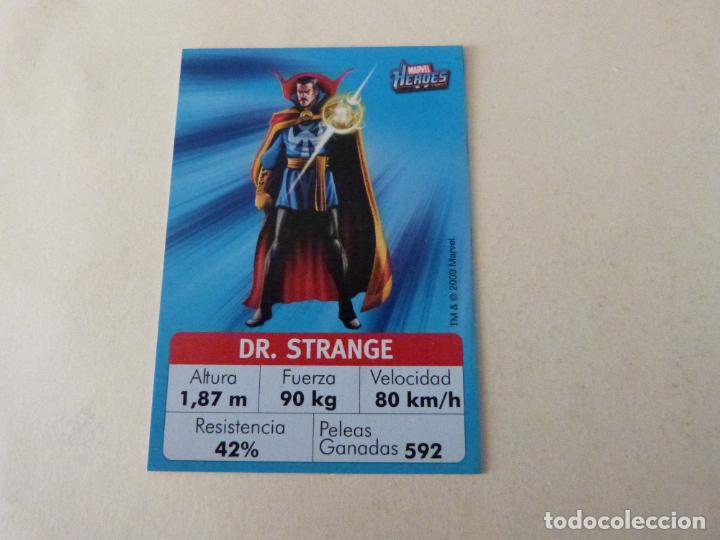 Coleccionismo Cromos antiguos: CROMO DE MARVEL HEROESDR STRANGE A&Ntilde;O 2009 DEL ALBUM MARVEL HEROES DE CHUPA CHUPS
