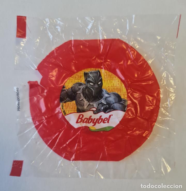 Coleccionismo cromos antiguos: ENVOLTORIO MINI BABYBEL - BLACK PANTHER - MARVEL - Foto 1