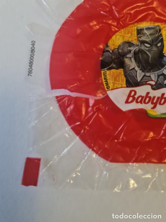 Coleccionismo cromos antiguos: ENVOLTORIO MINI BABYBEL - BLACK PANTHER - MARVEL - Foto 2