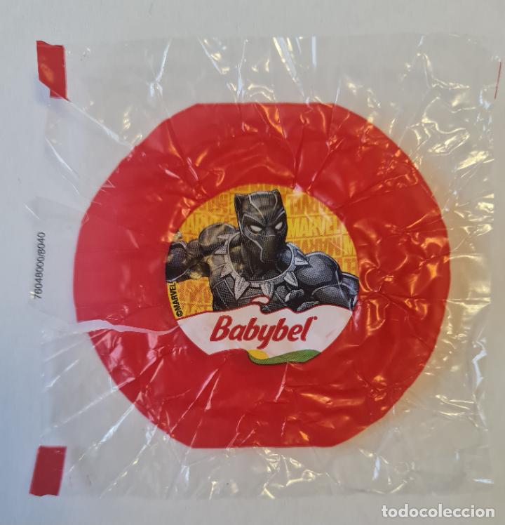 Coleccionismo cromos antiguos: ENVOLTORIO MINI BABYBEL - BLACK PANTHER - MARVEL - Foto 1