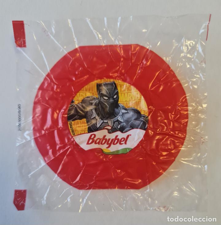 Coleccionismo cromos antiguos: ENVOLTORIO MINI BABYBEL - BLACK PANTHER - MARVEL - Foto 1