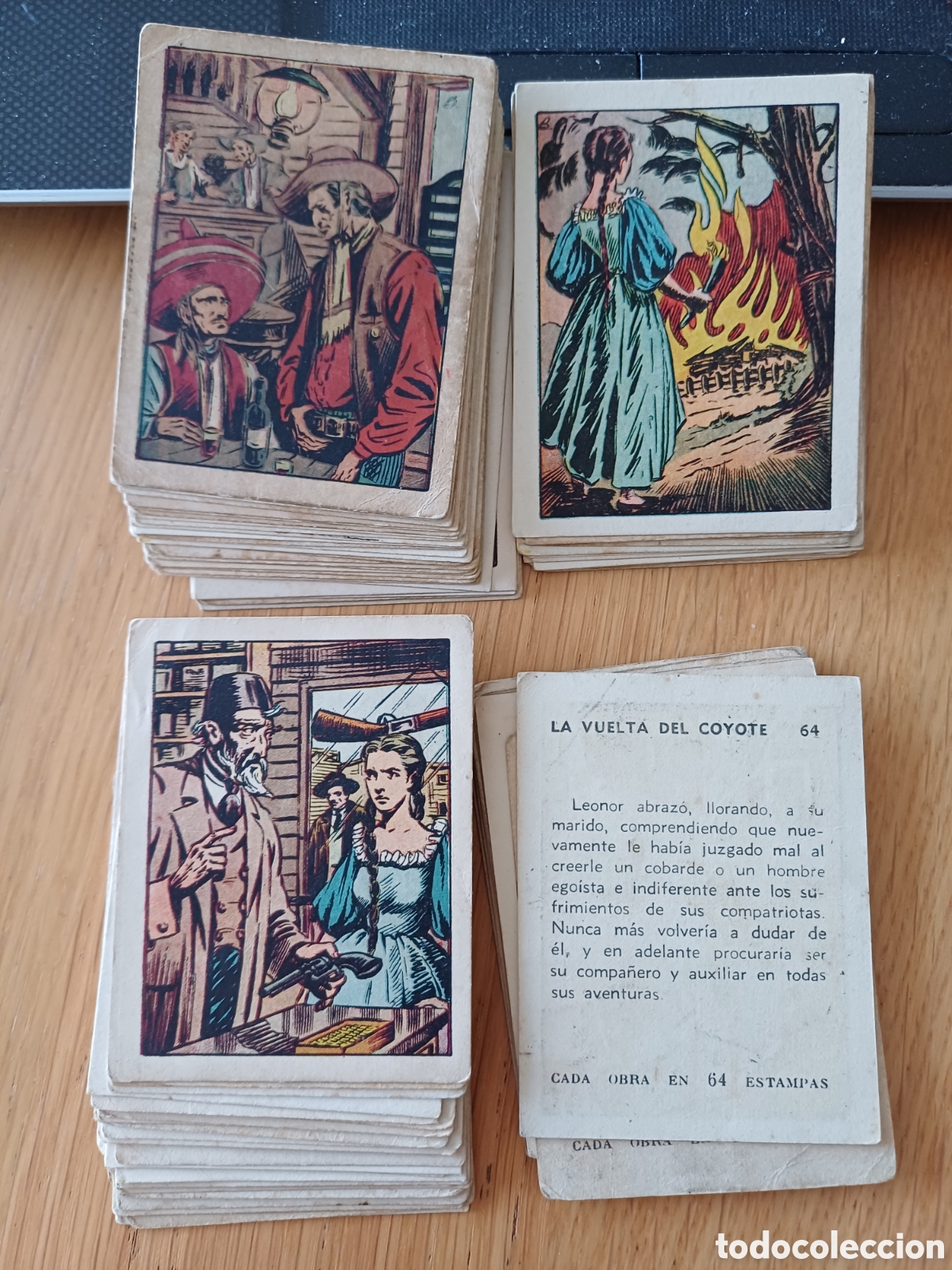 Coleccionismo cromos antiguos: 77 cromos la vuelta del coyote - Foto 1