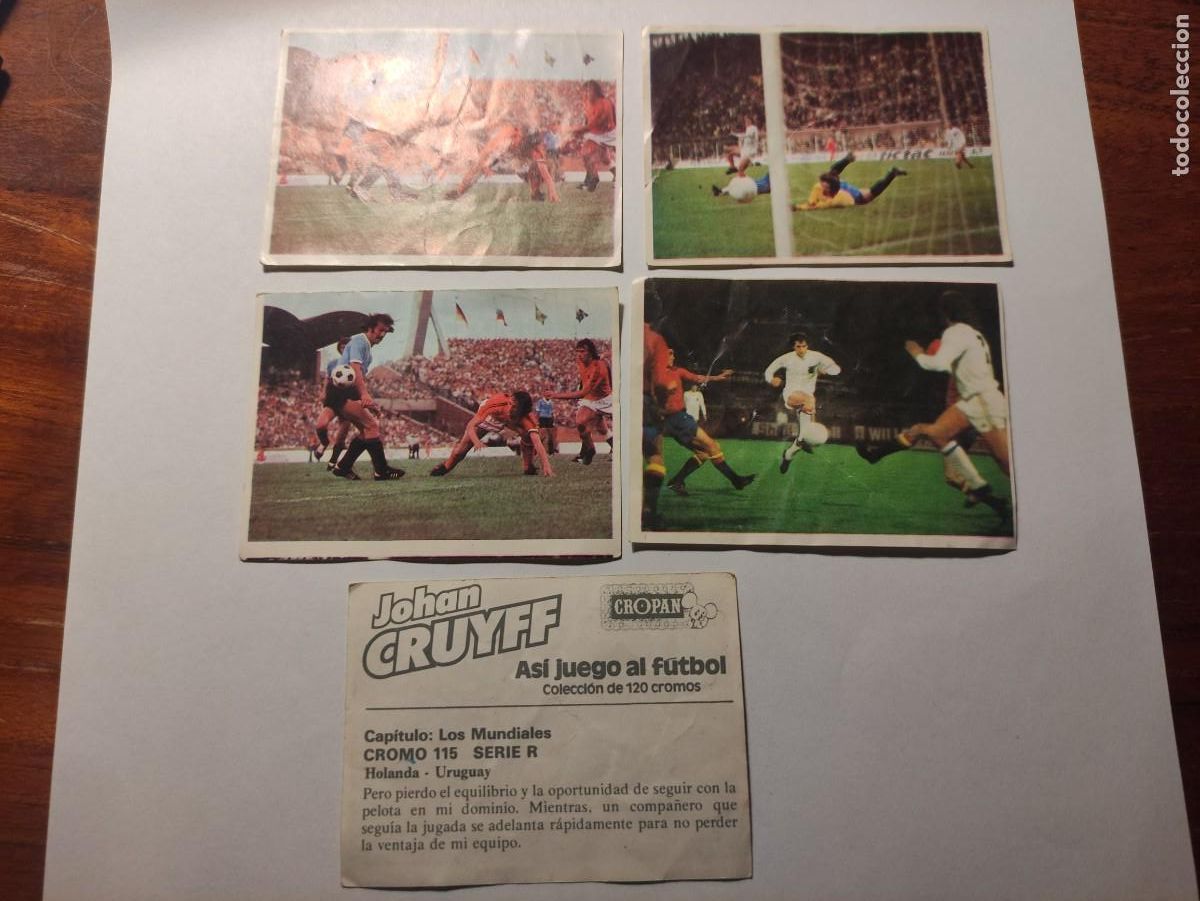 Coleccionismo cromos antiguos: Johan Cruyff, cromos,1974. - Foto 1