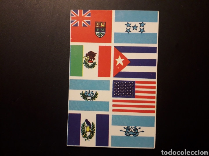 Colecionismo Cromos antigos: BANDERAS NUESTRO MUNDO. ATLAS ILUSTRADO N&deg; 124 BIMBO BRUGUERA 1967 SIN PEGAR PEDIDO M&Iacute;NIMO 3&euro;