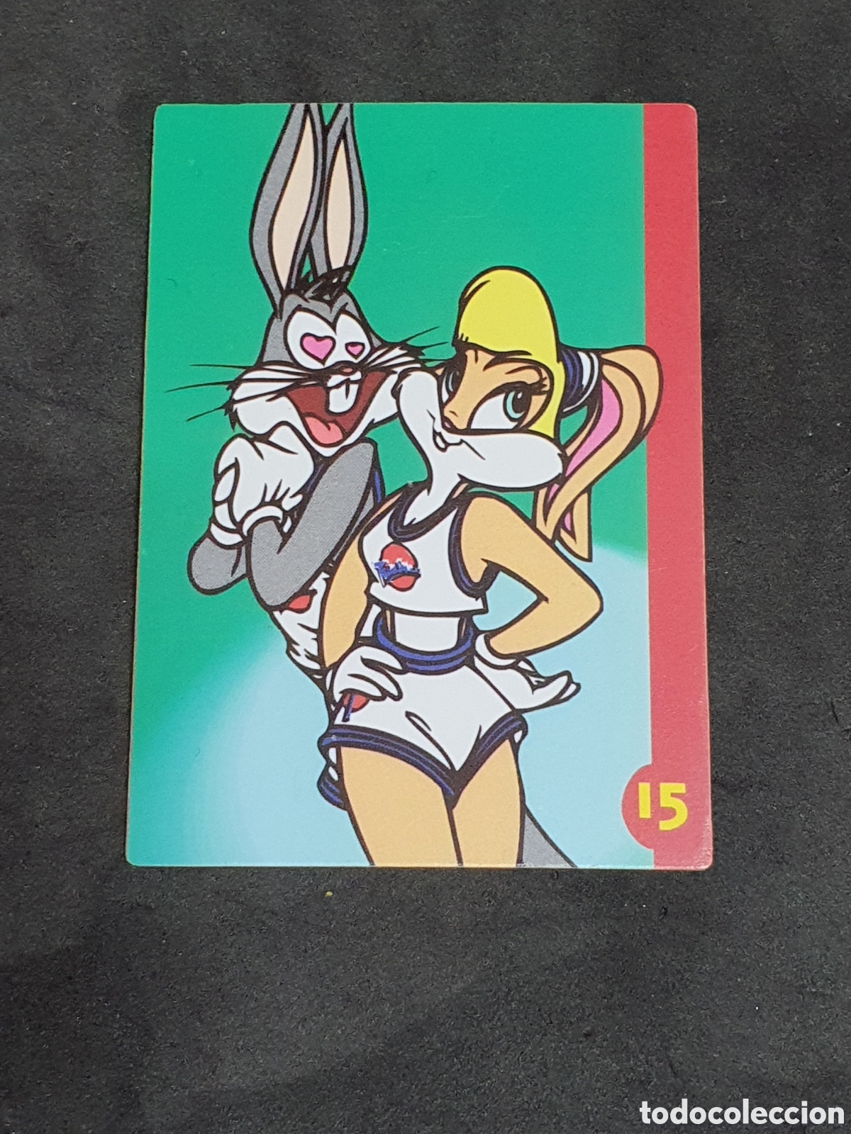 Coleccionismo cromos antiguos: Tarjeta space Jam n &deg;15 Danone 1996 - Foto 1