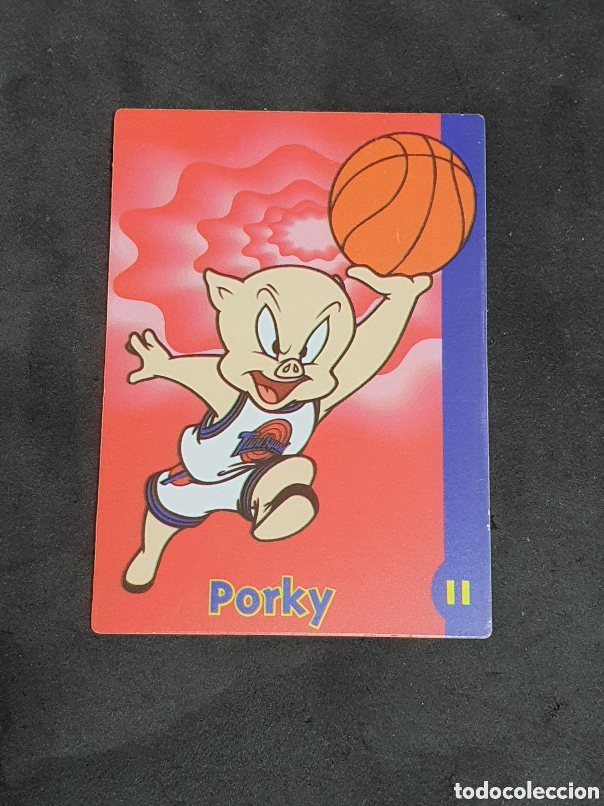 Coleccionismo cromos antiguos: Tarjeta space Jam n &deg;11 Danone 1996 - Foto 1