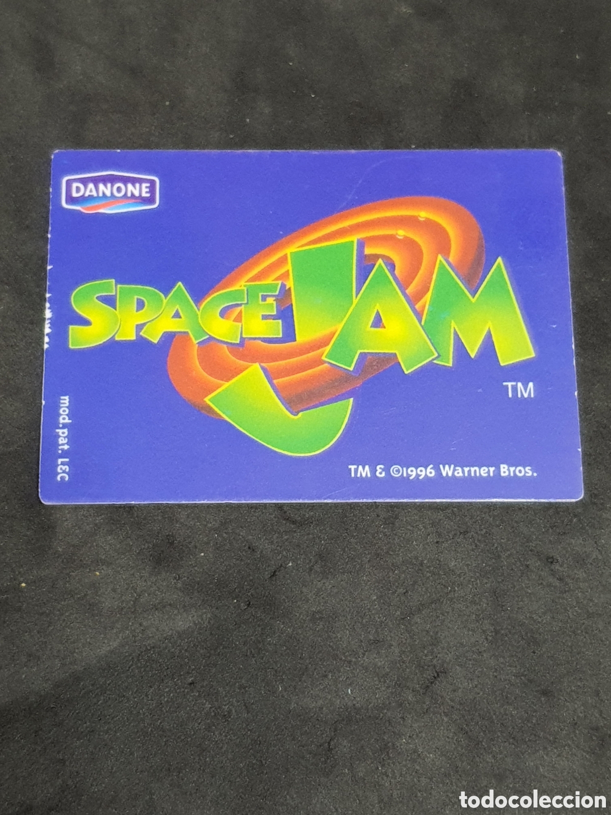 Coleccionismo cromos antiguos: Tarjeta space Jam n &deg;1 Danone 1996 - Foto 2