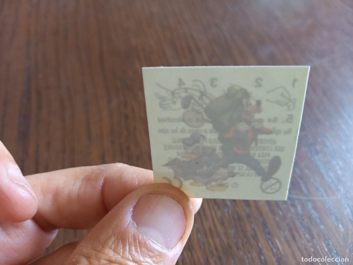 Coleccionismo cromos antiguos: cromo tattoo de disney, Goofy - Foto 1