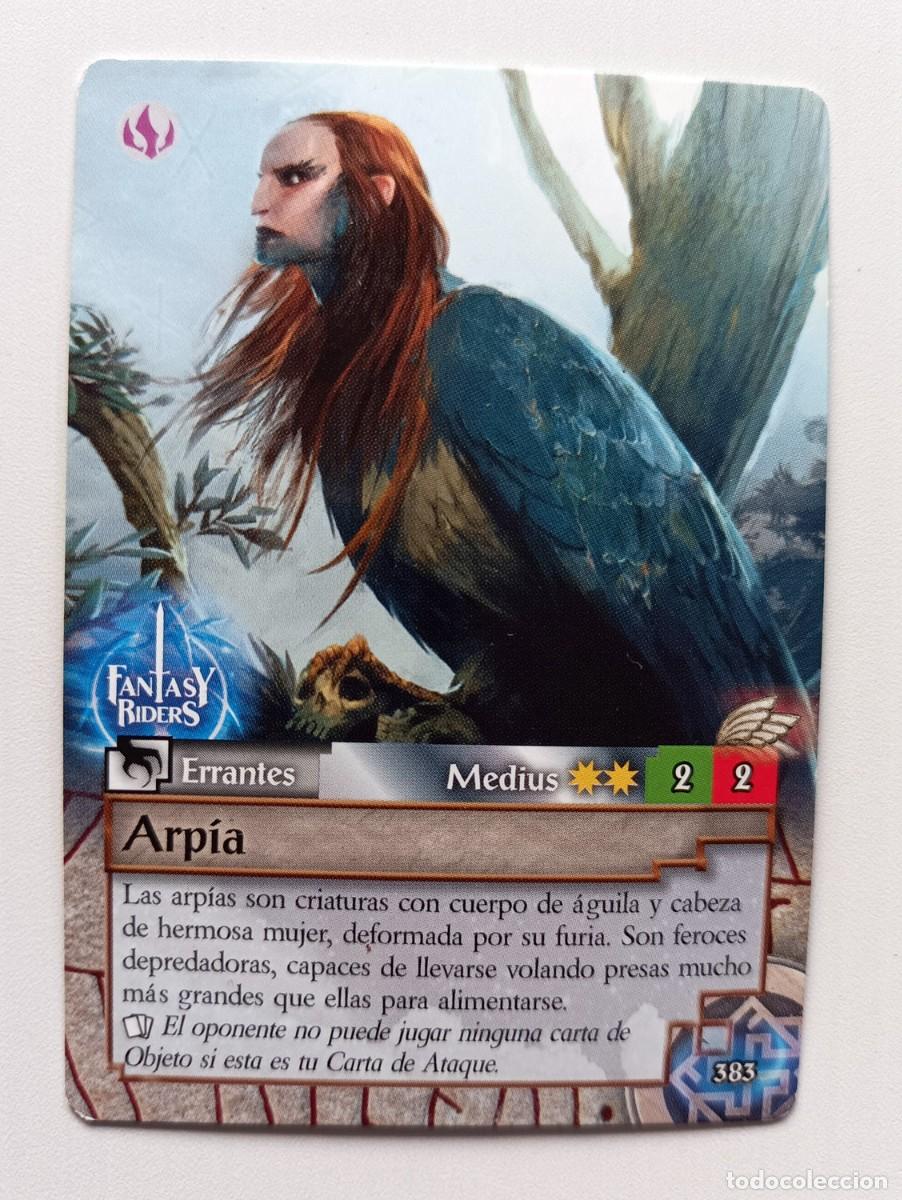 Coleccionismo cromos antiguos: CROMO FANTASY RIDERS - ARP&Iacute;A - Foto 1