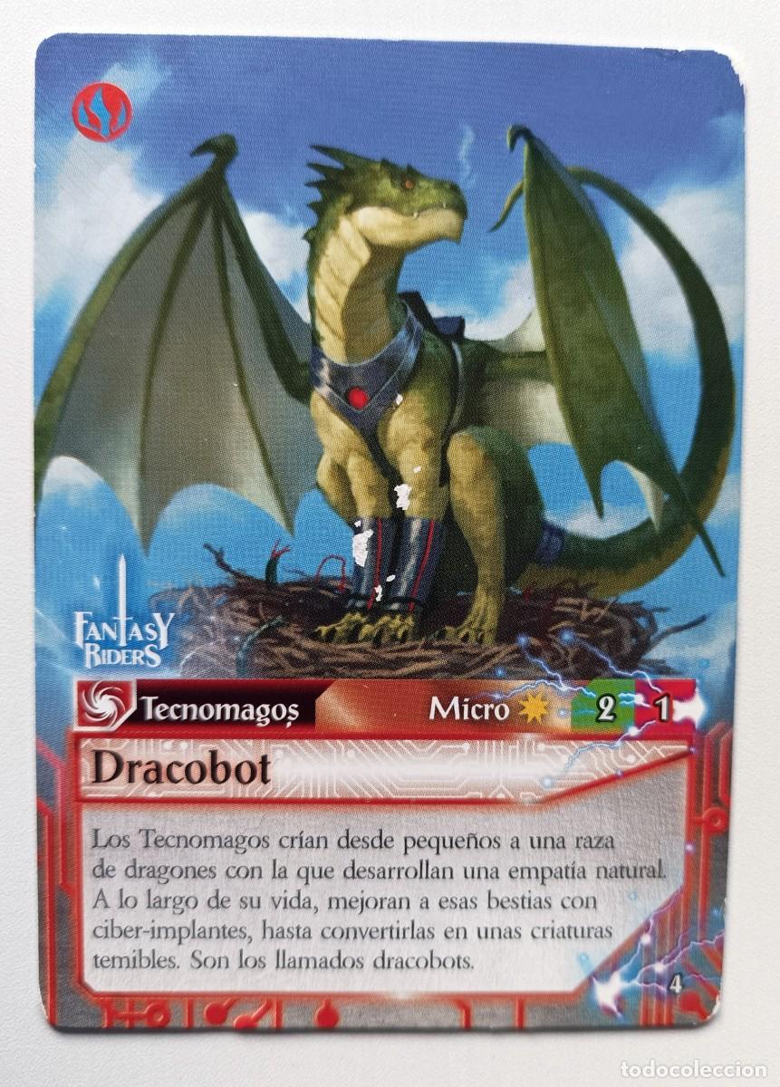 Coleccionismo cromos antiguos: CROMO FANTASY RIDERS - DRACOBOT - Foto 1