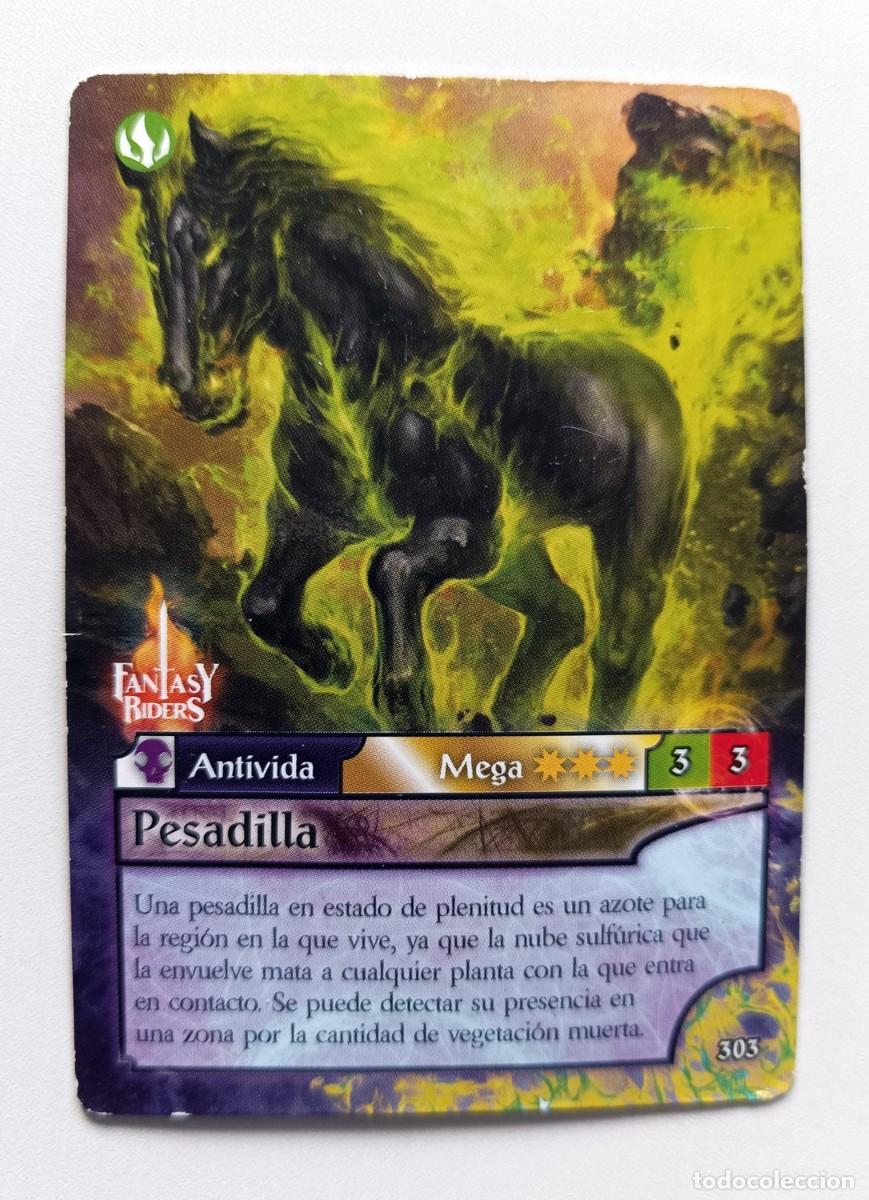 Coleccionismo cromos antiguos: CROMO FANTASY RIDERS - PESADILLA - Foto 1