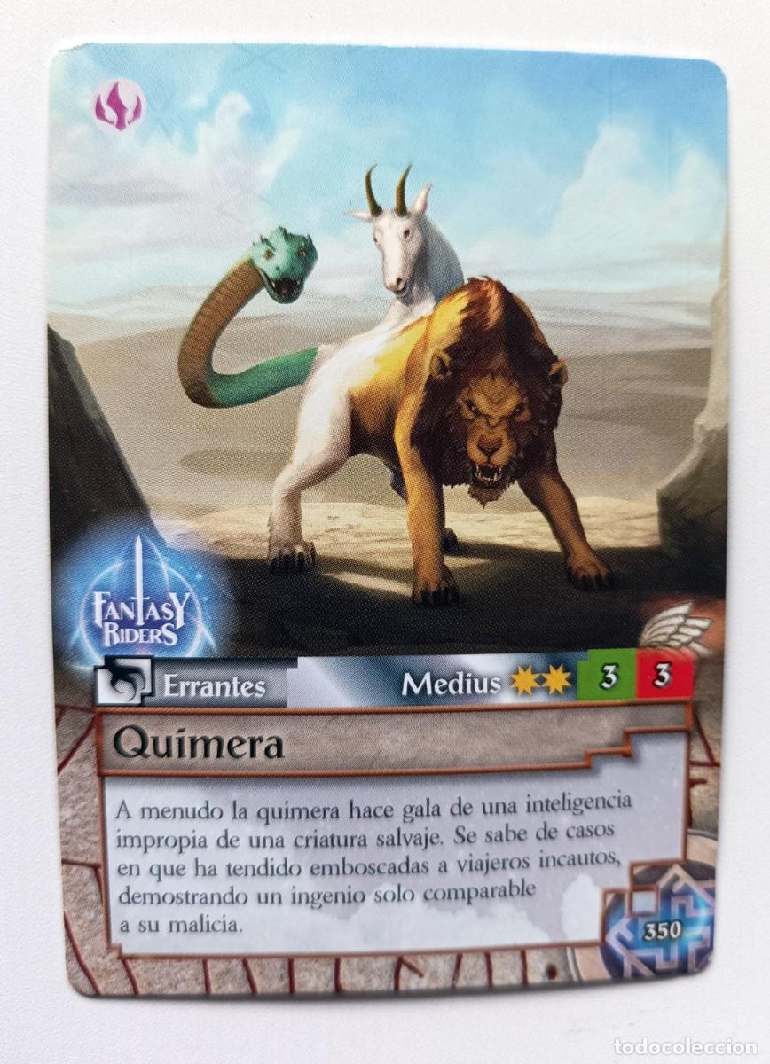 Coleccionismo cromos antiguos: CROMO FANTASY RIDERS - QUIMERA - Foto 1