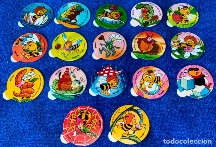 Coleccionismo cromos antiguos: La abeja Maya - Danone (1978) &iexcl;Impecables! - Foto 1