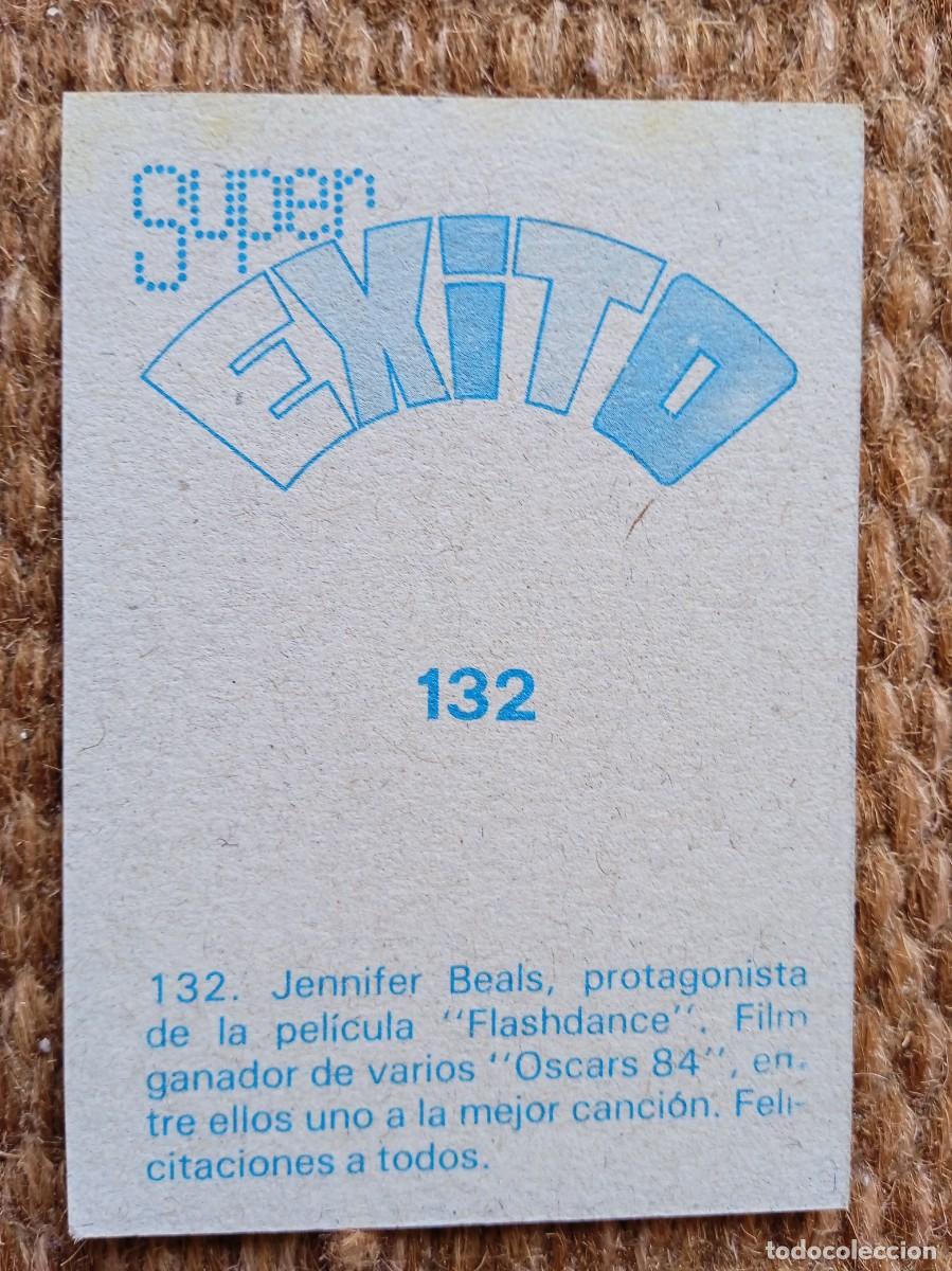 Coleccionismo cromos antiguos: FLASHDANCE - SUPER EXITO - N&ordm; 132 - nunca pegado - Foto 2