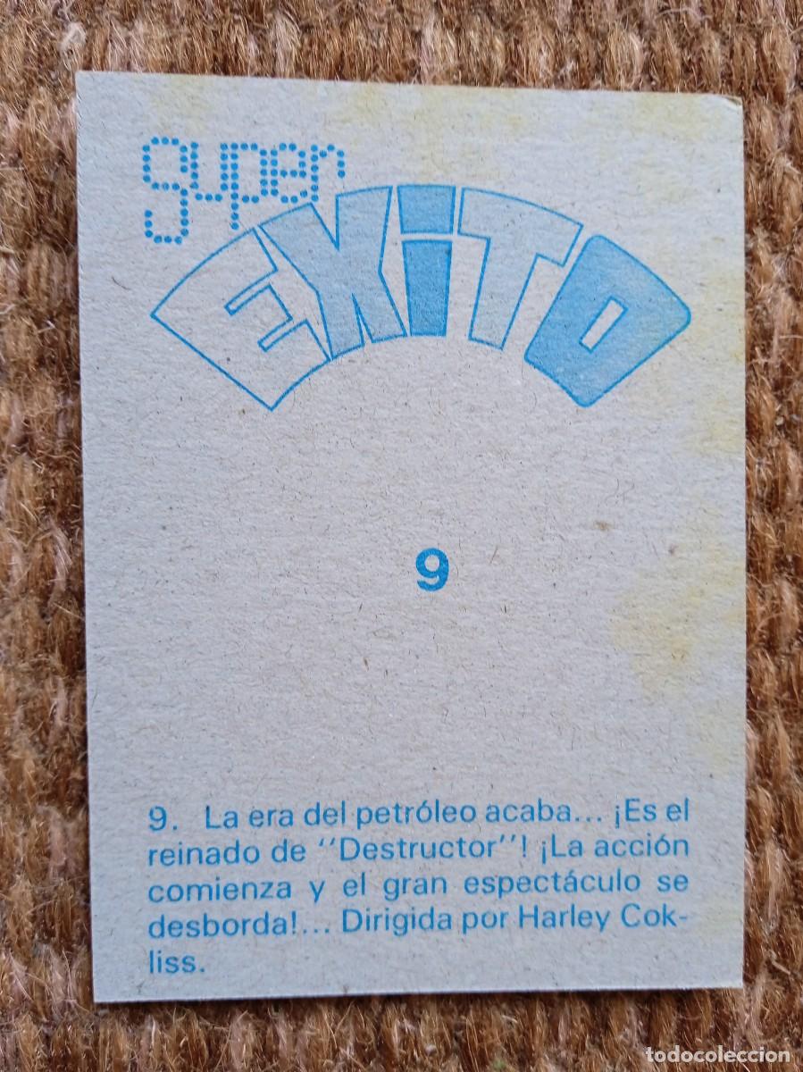 Coleccionismo cromos antiguos: DESTRUCTOR - SUPER EXITO - N&ordm; 9 - nunca pegado - Foto 2