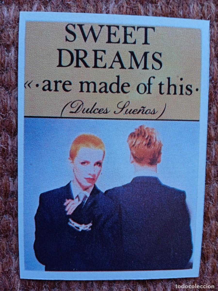 Coleccionismo cromos antiguos: EURYTHMICS - SUPER EXITO - N&ordm; 116 - nunca pegado - Foto 1