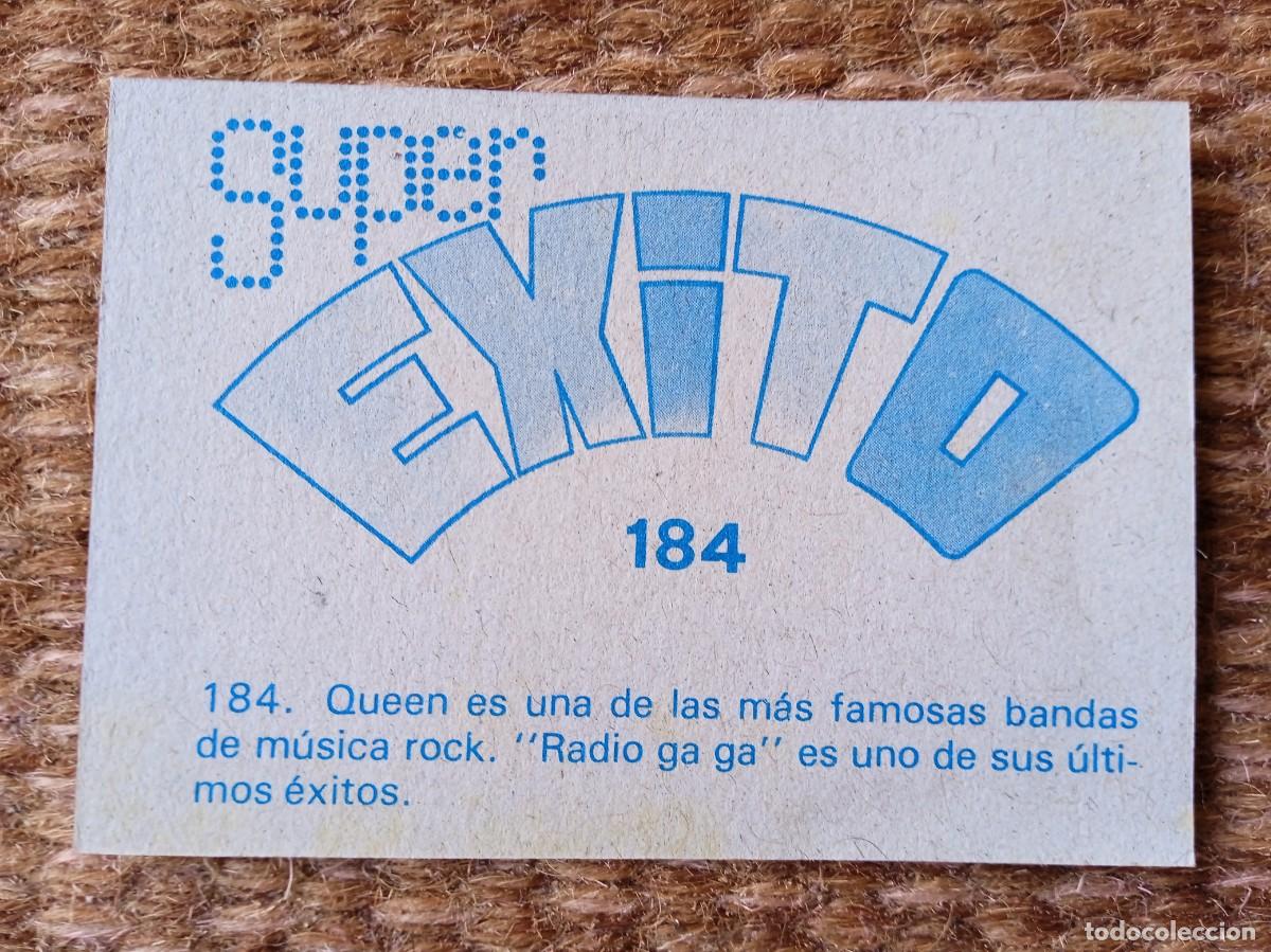 Coleccionismo cromos antiguos: QUEEN - SUPER EXITO - N&ordm; 184 - nunca pegado - Foto 2