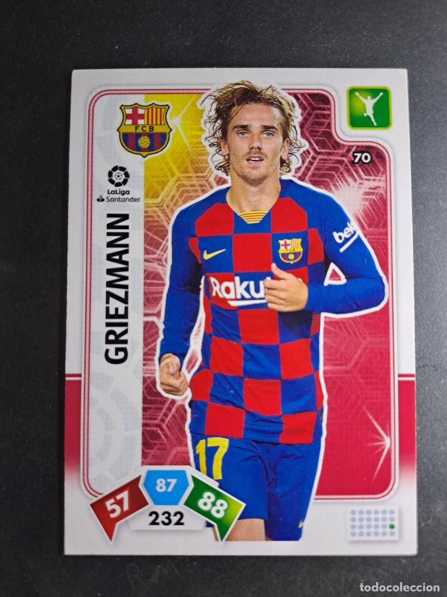 Collectable Antique Stickers: ADRENALYN XL GRIEZMANN 70 BARCELONA CROMO LIGA 19 20 2019 2020 PANINI