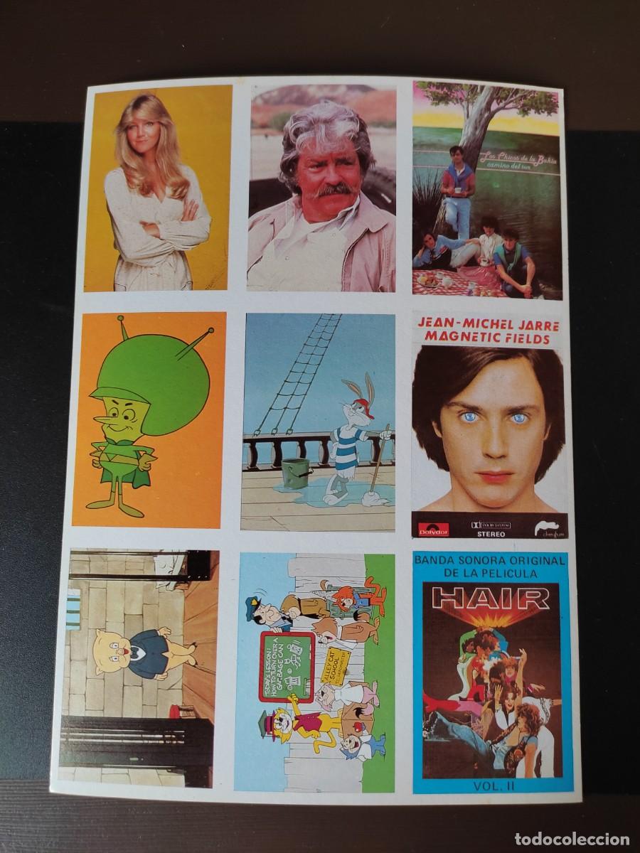 Coleccionismo cromos antiguos: PLIEGO CROMOS SHOW DE ESTRELLAS - Foto 1