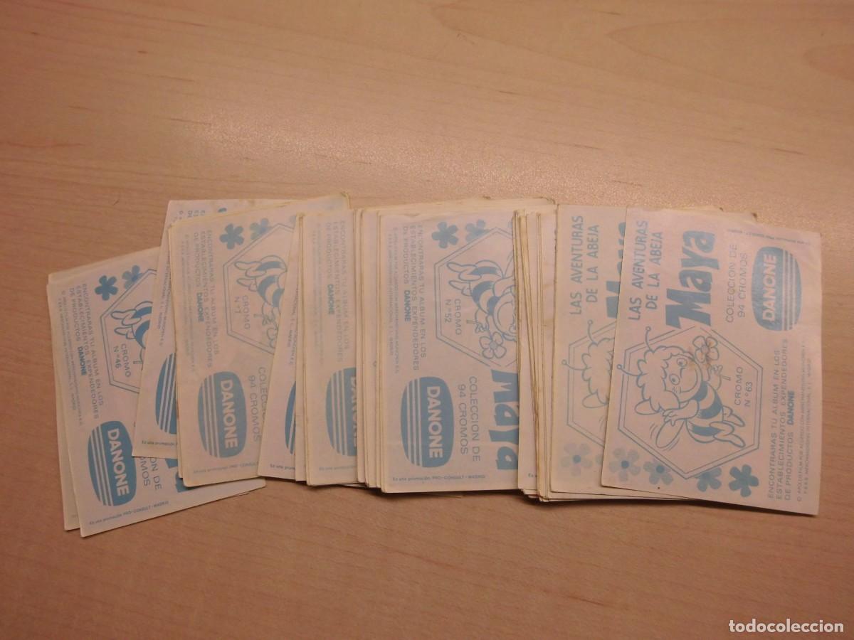 Coleccionismo cromos antiguos: LA ABEJA MAYA (DANONE) - Foto 2