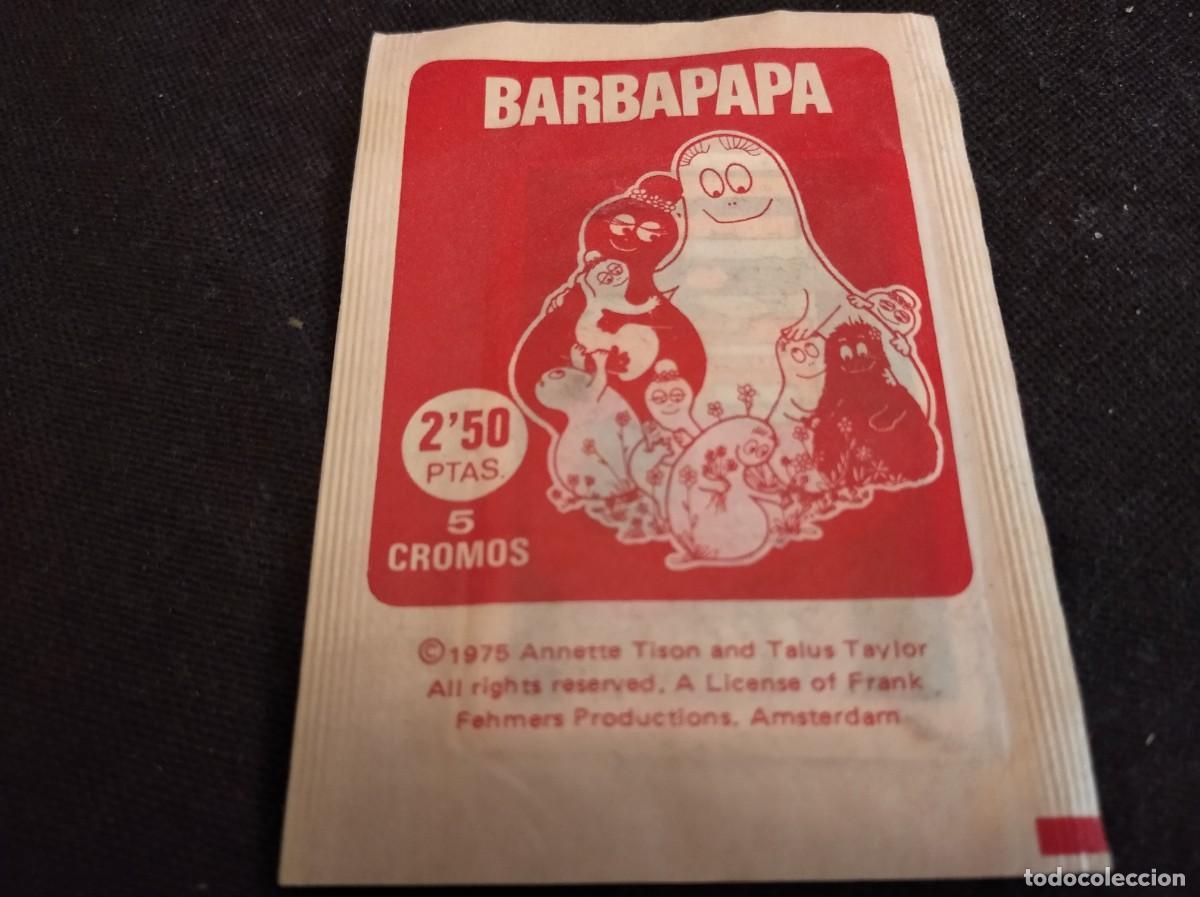 Coleccionismo cromos antiguos: SOBRE DE CROMOS BARBAPAPA. - Foto 1