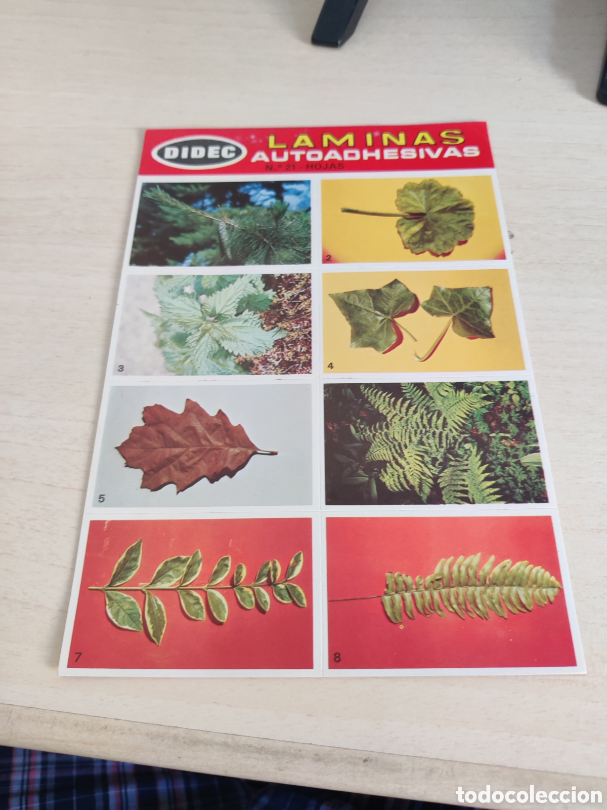 Coleccionismo cromos antiguos: Lote de 41 LAMINAS AUTOADHESIVAS DIDEC - Foto 3