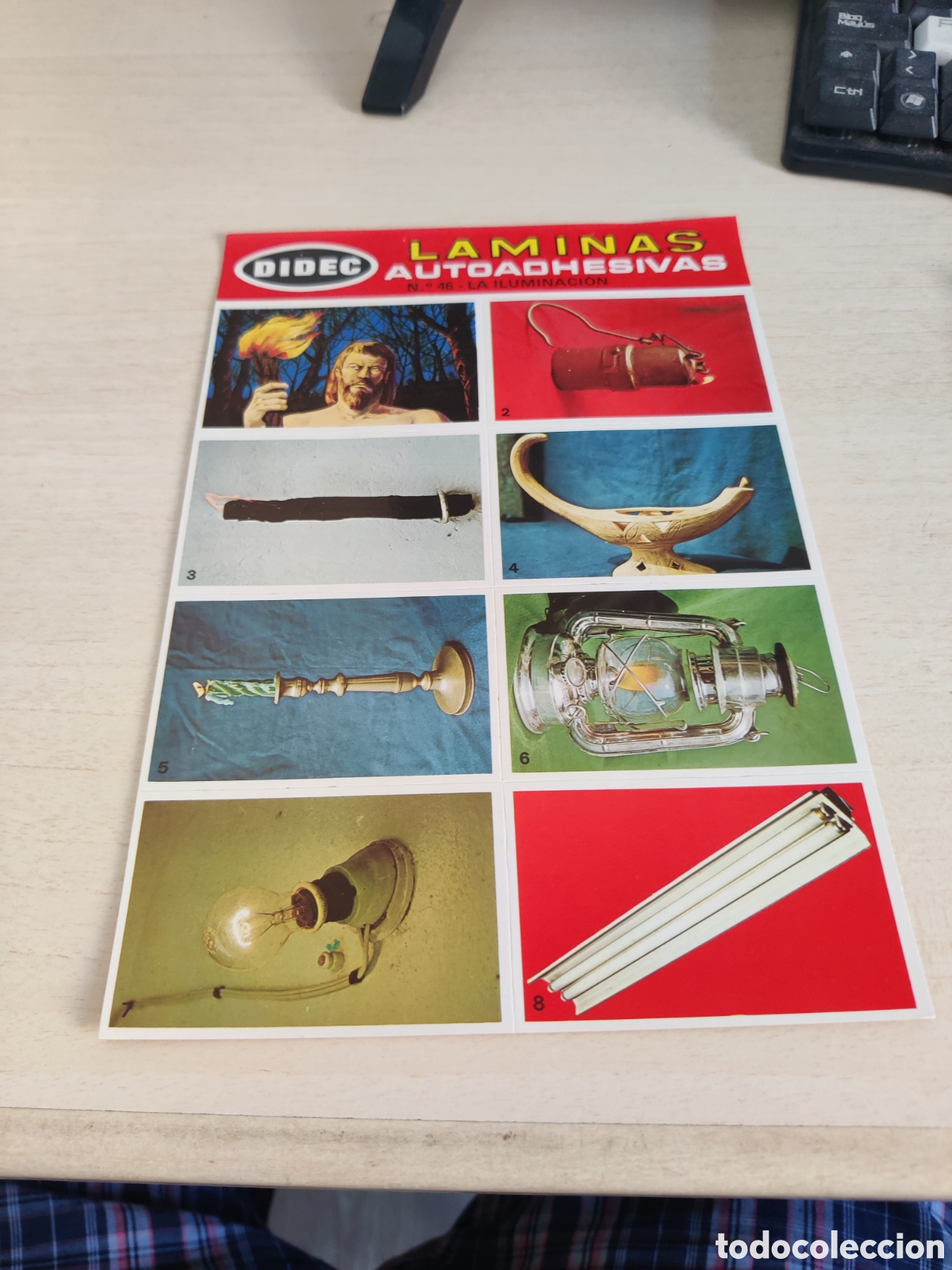 Coleccionismo cromos antiguos: Lote de 41 LAMINAS AUTOADHESIVAS DIDEC - Foto 12