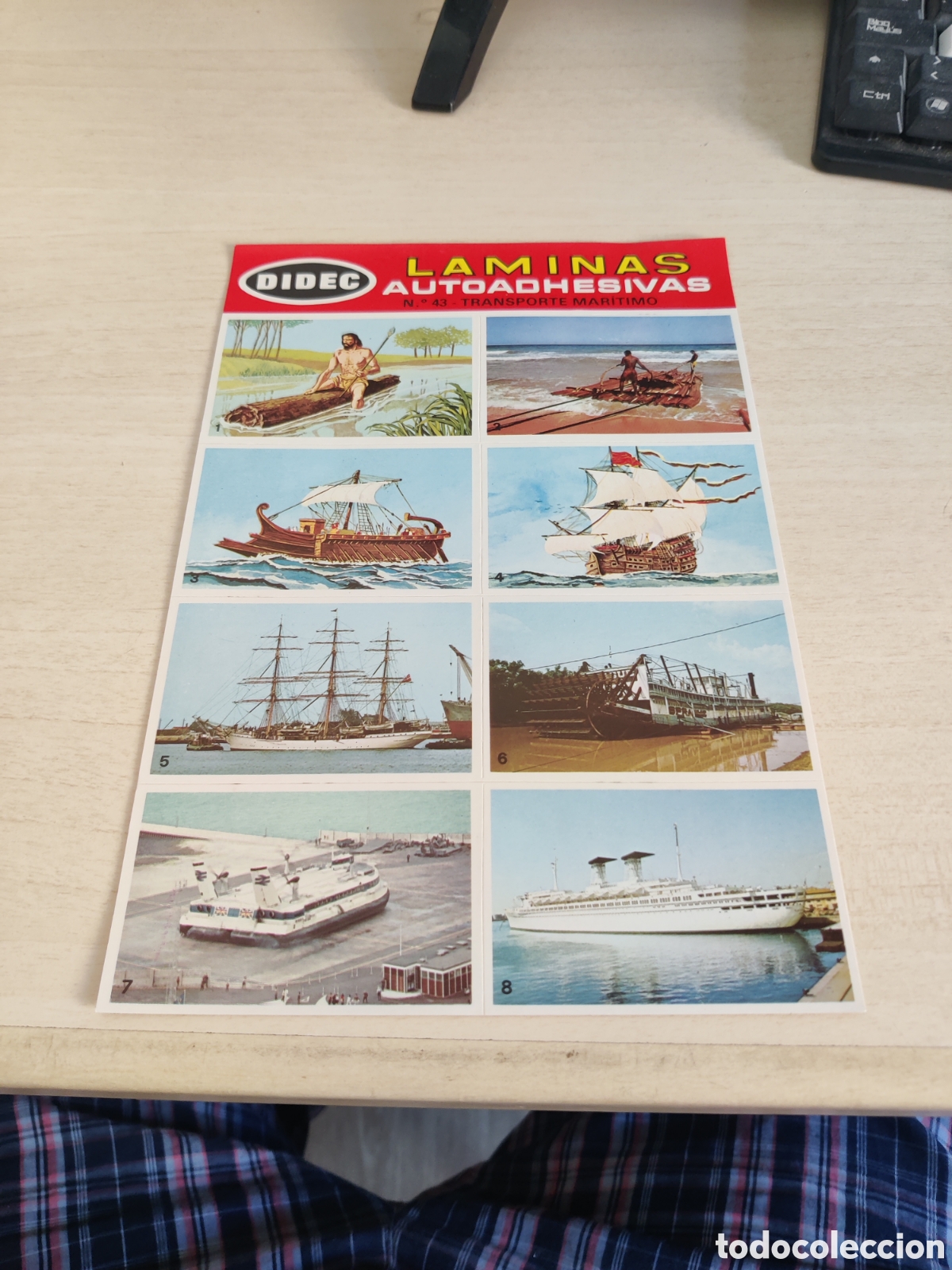 Coleccionismo cromos antiguos: Lote de 41 LAMINAS AUTOADHESIVAS DIDEC - Foto 13